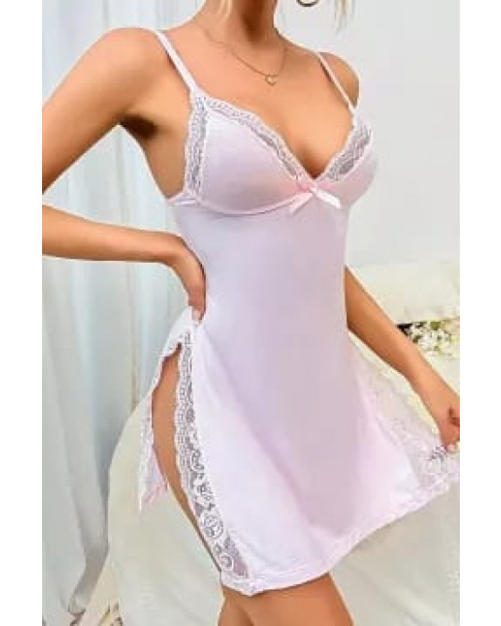 Lily Bianca Puda  Fantezi Gecelik Takımı-13035